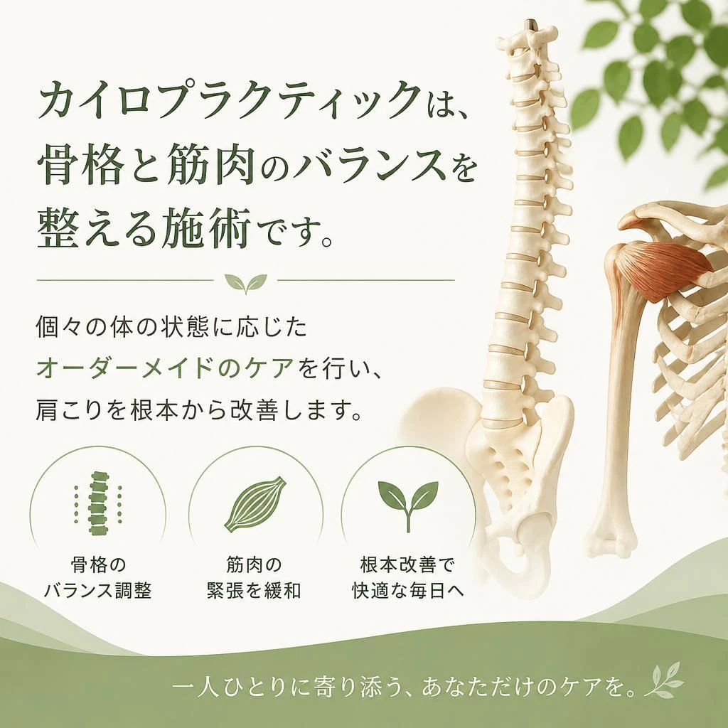 カイロプラクティックのアプローチ