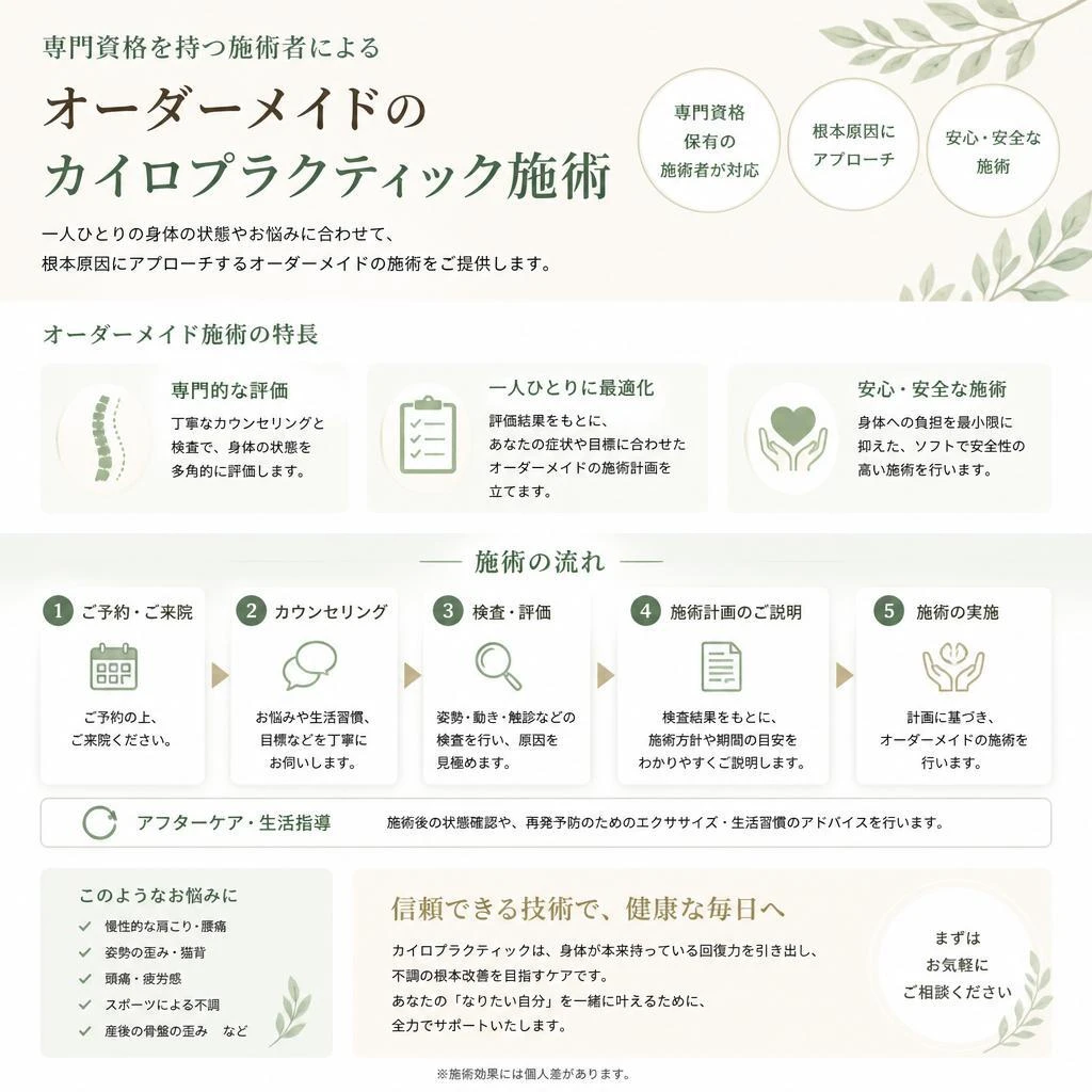 第4セクション：当院の施術と資格取得
