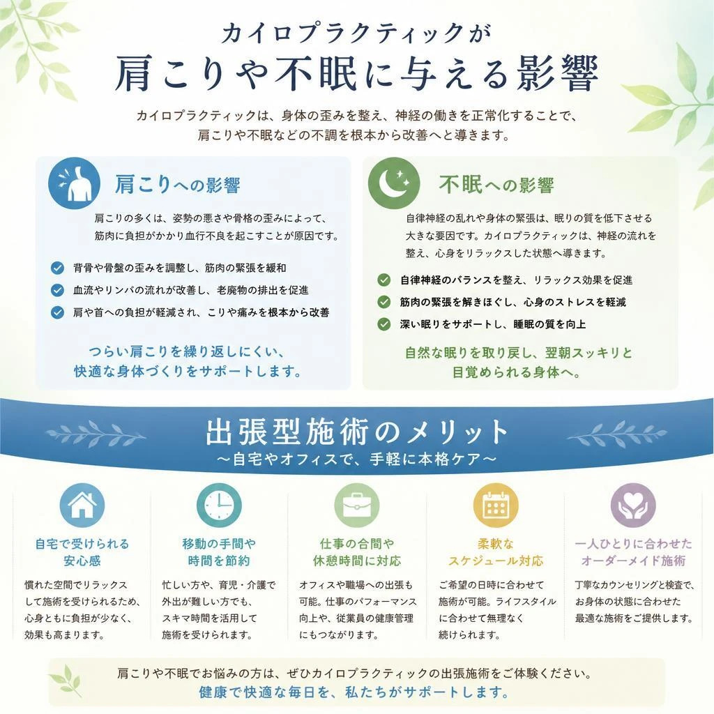 カイロプラクティックによる体質改善