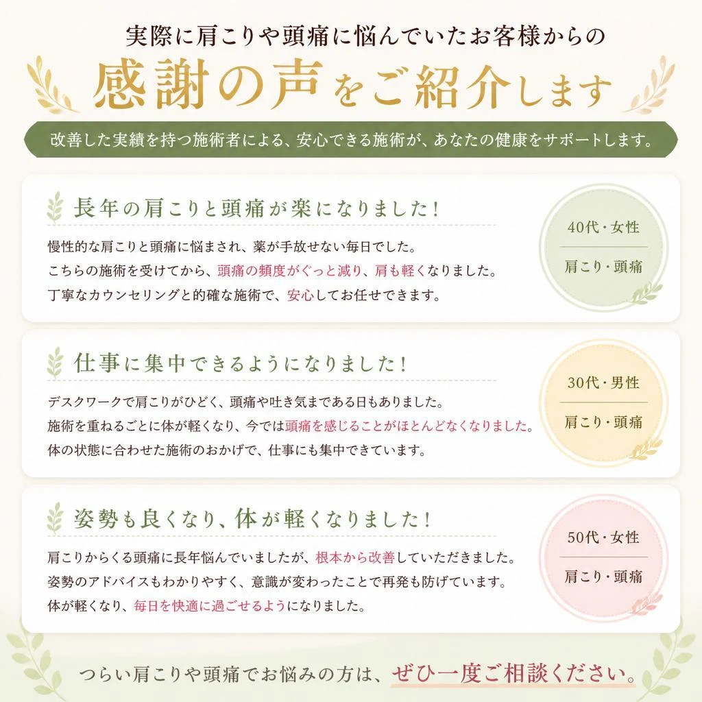 実績とお客様の声