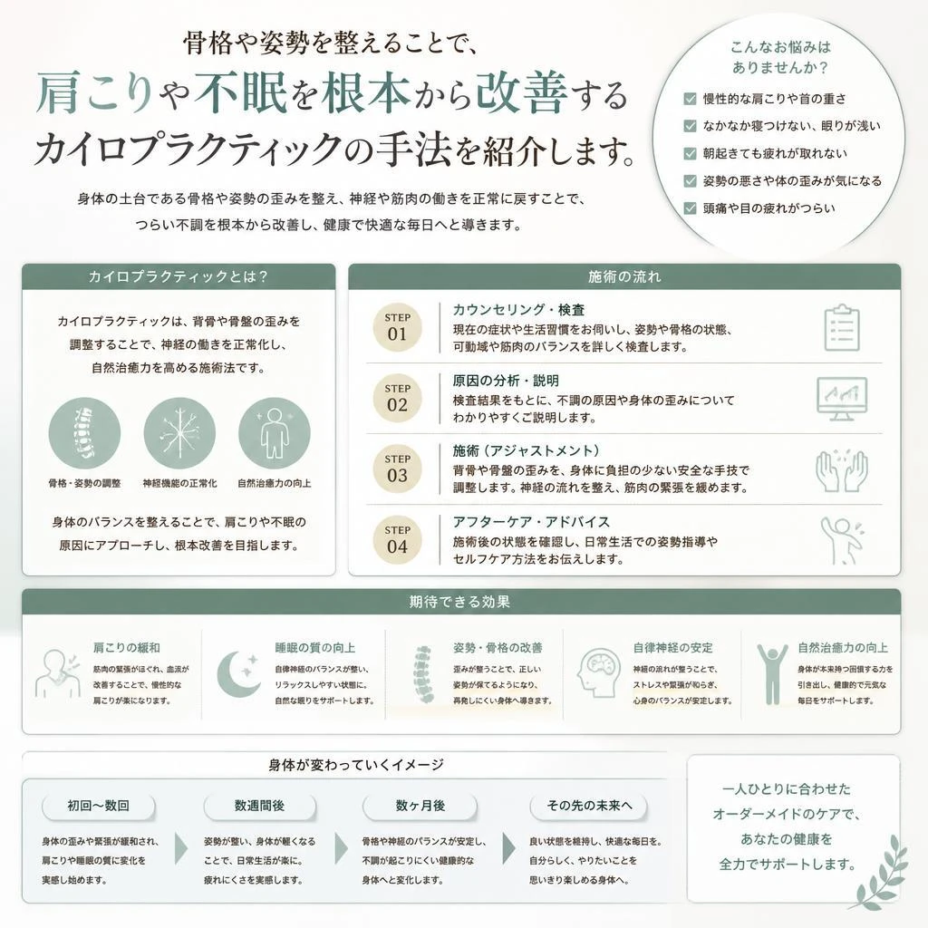 カイロプラクティックの力