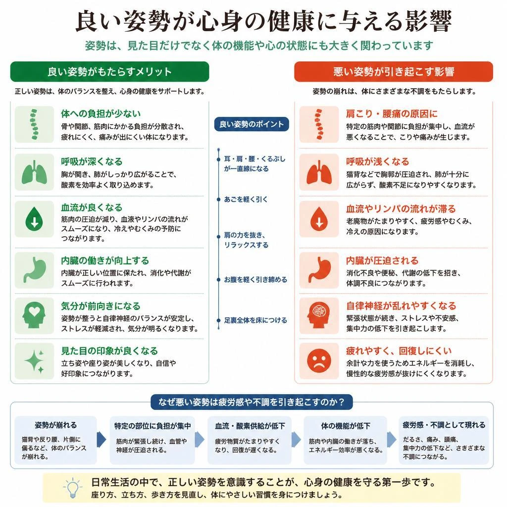 姿勢改善の重要性