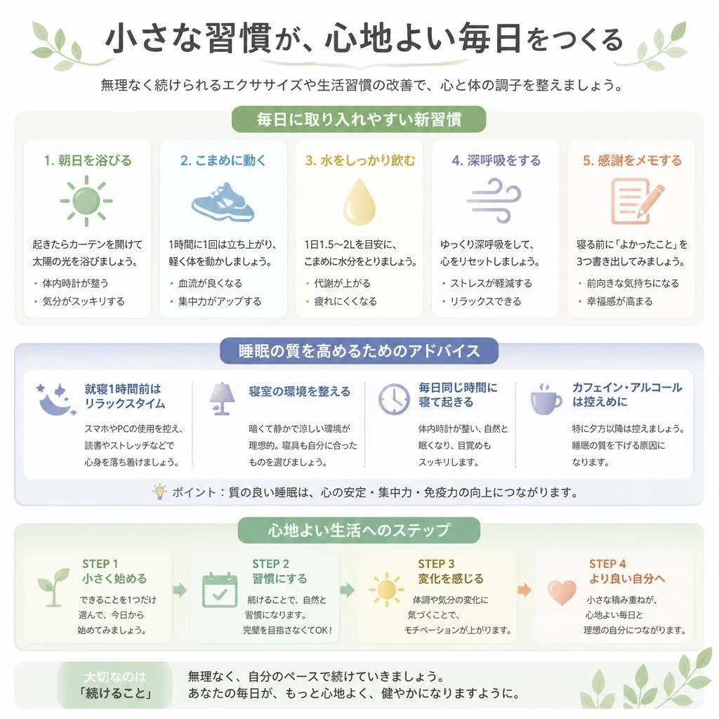 新習慣の具体的な実践法