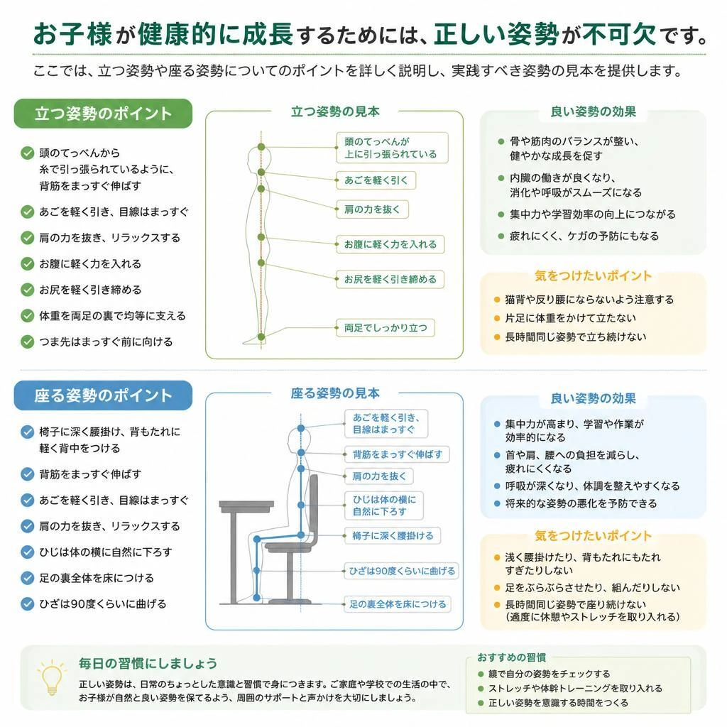 正しい姿勢とは？