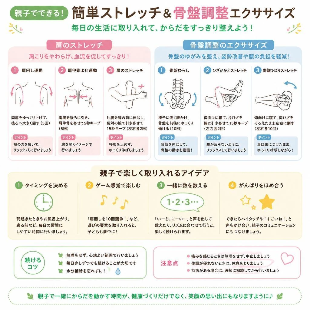 簡単にできる姿勢改善運動