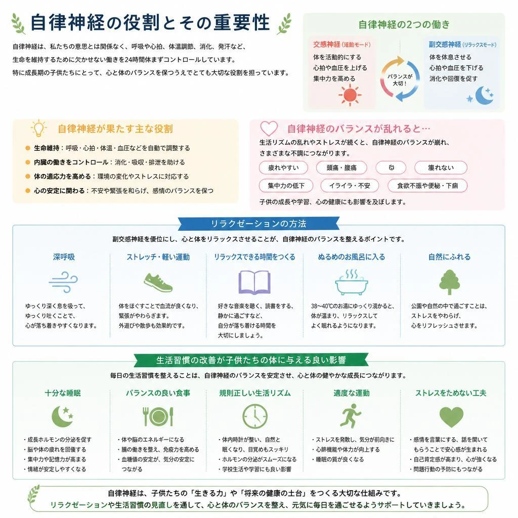 自律神経を整えるメソッド