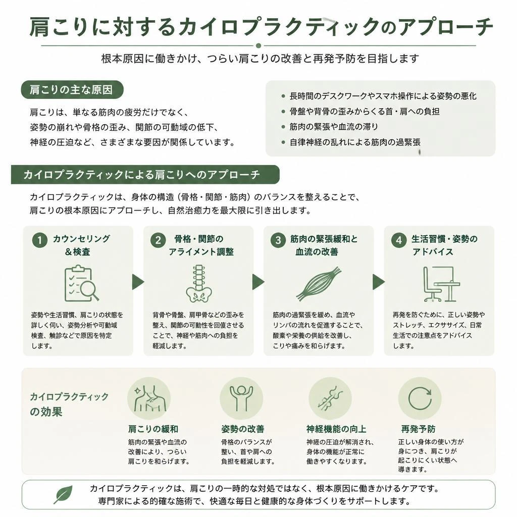 カイロプラクティックによるアプローチ