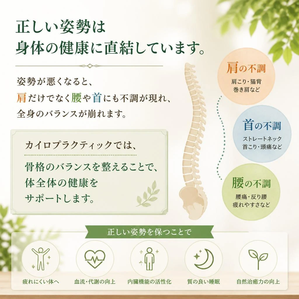 姿勢と健康の関係