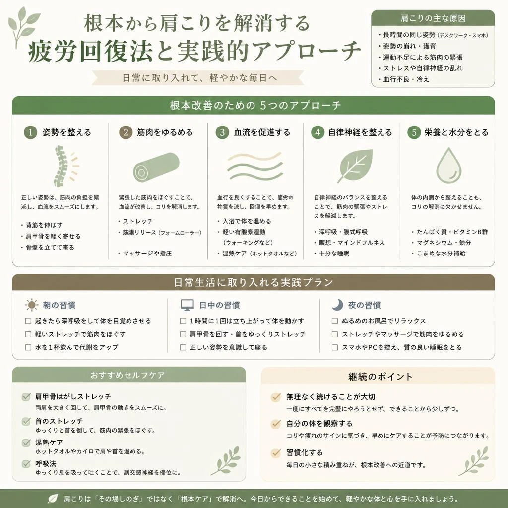 疲労回復法とは？