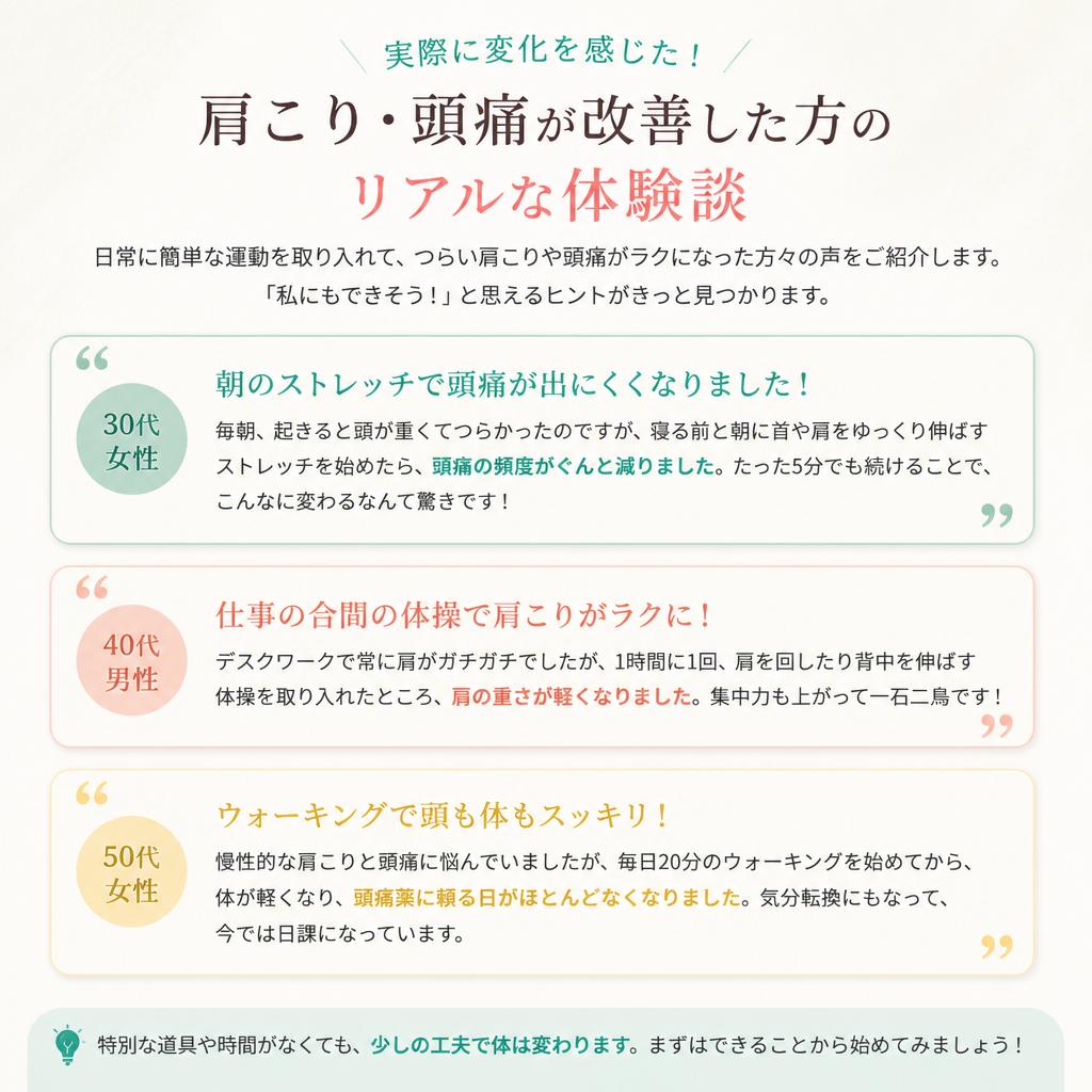 4. 実践者の声・体験談