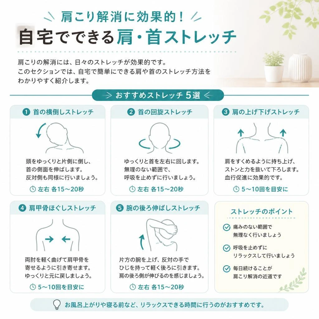 3. 日常でできるストレッチ方法