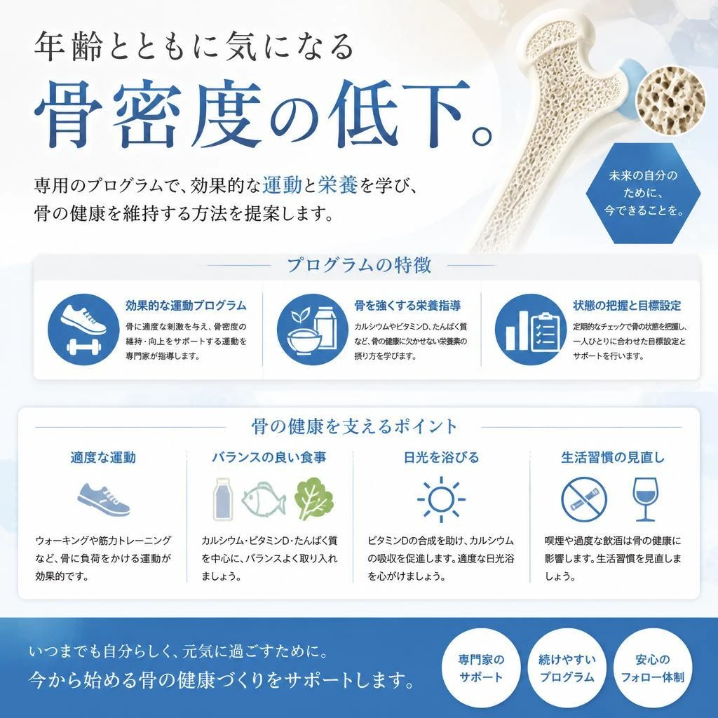 骨密度向上プログラム