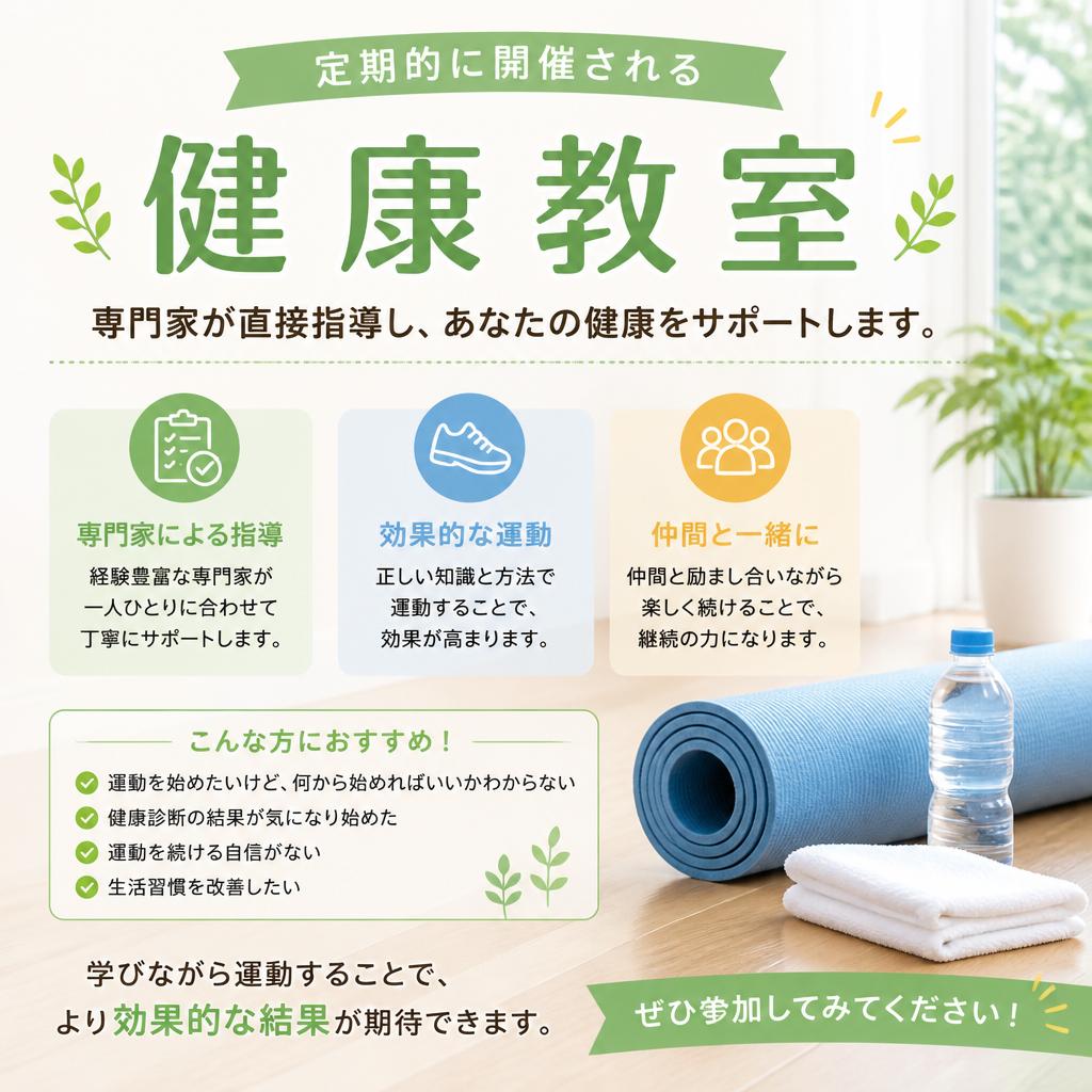 健康教室へのご案内