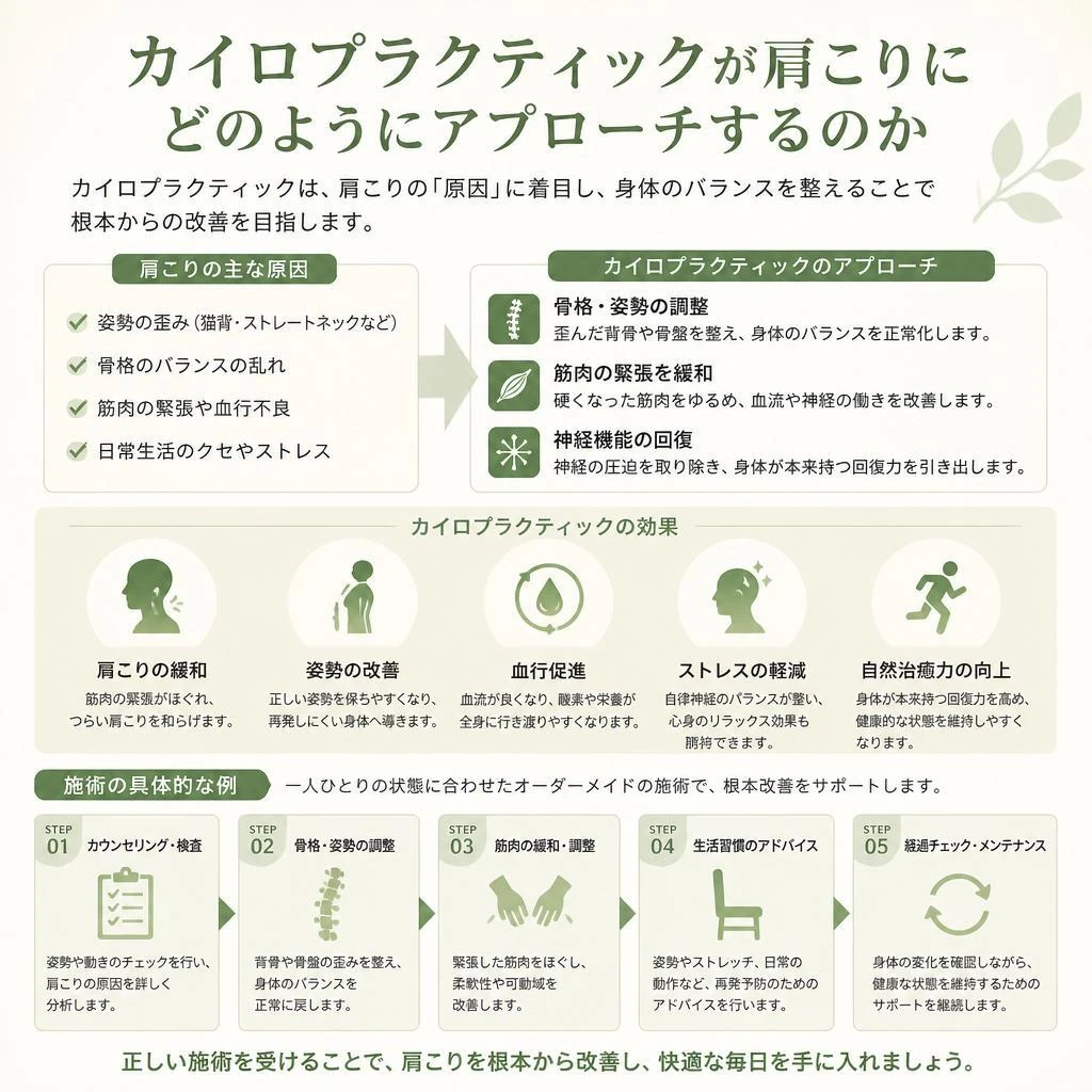 カイロプラクティックの効果とその仕組み