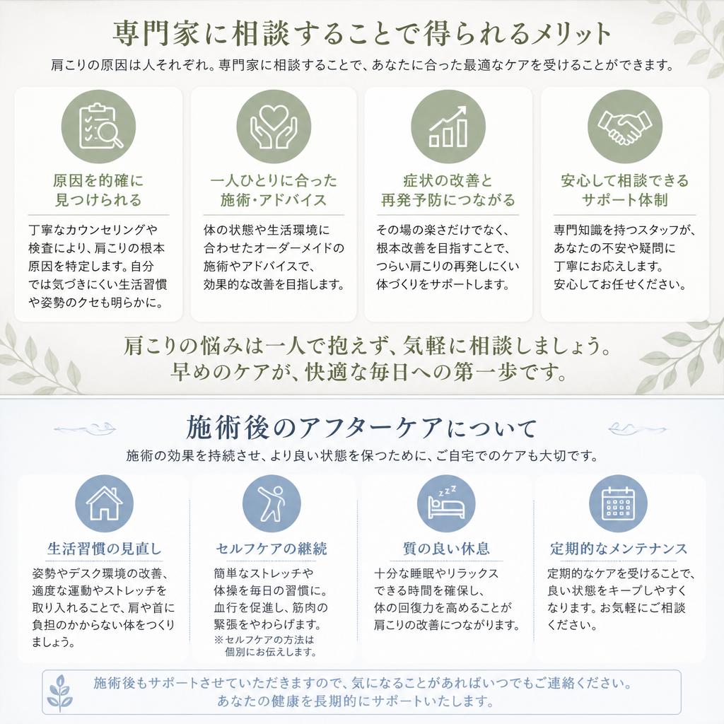 実績ある専門家による相談のすすめ