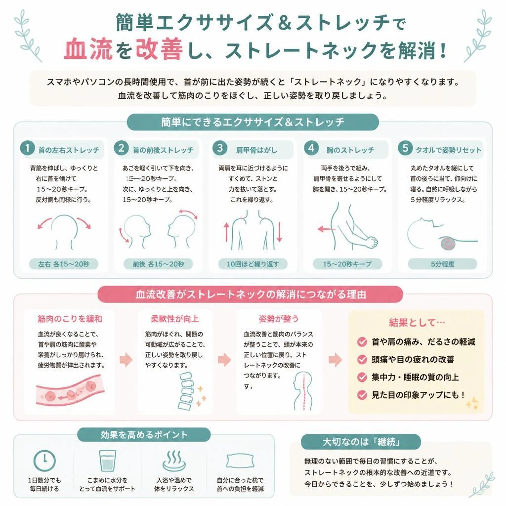 血流を良くする簡単運動