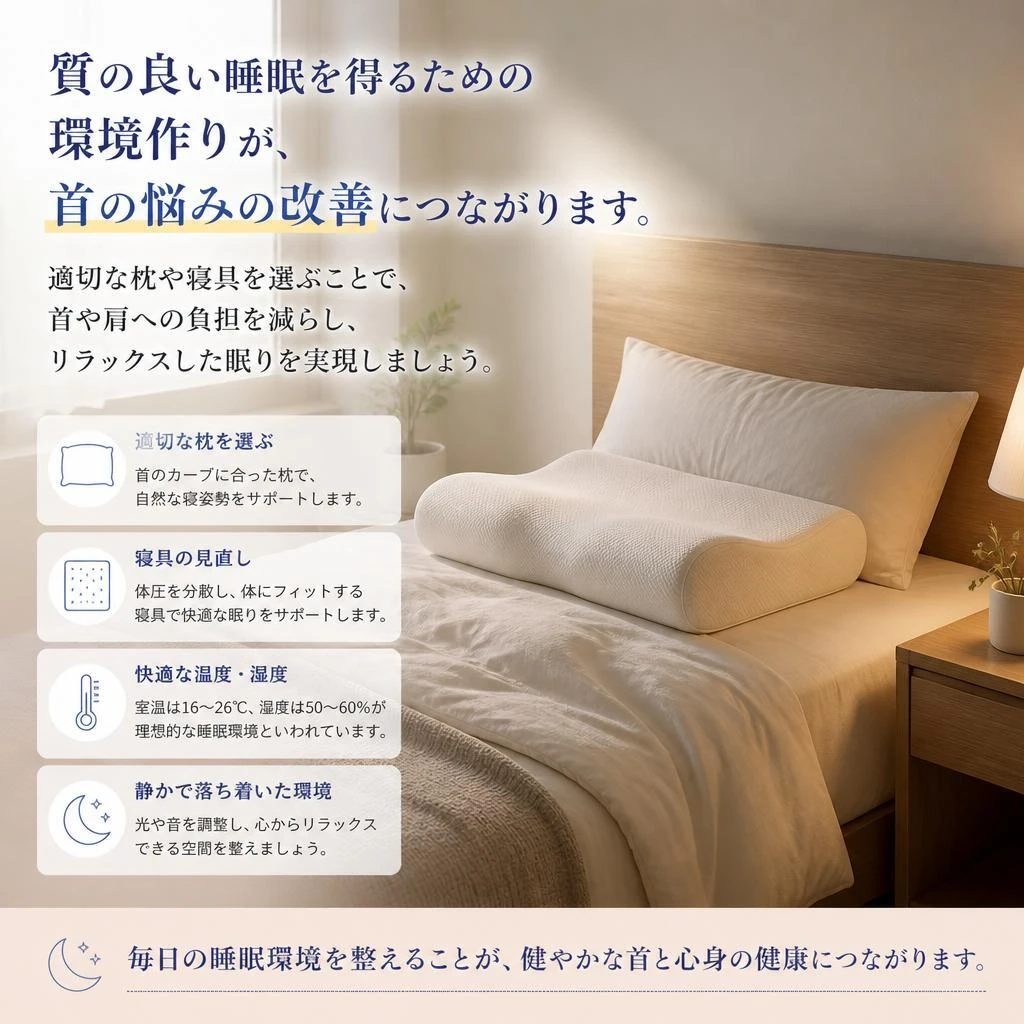 睡眠環境の見直しがもたらす効果