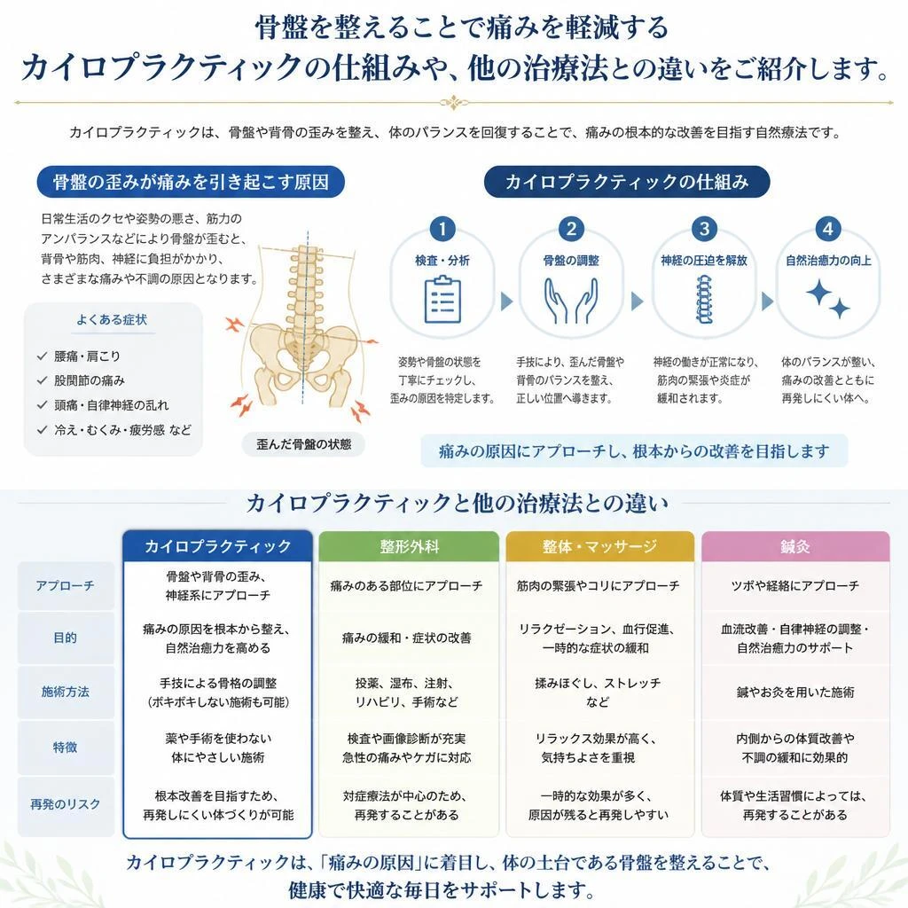 2. カイロプラクティックの新しいアプローチ