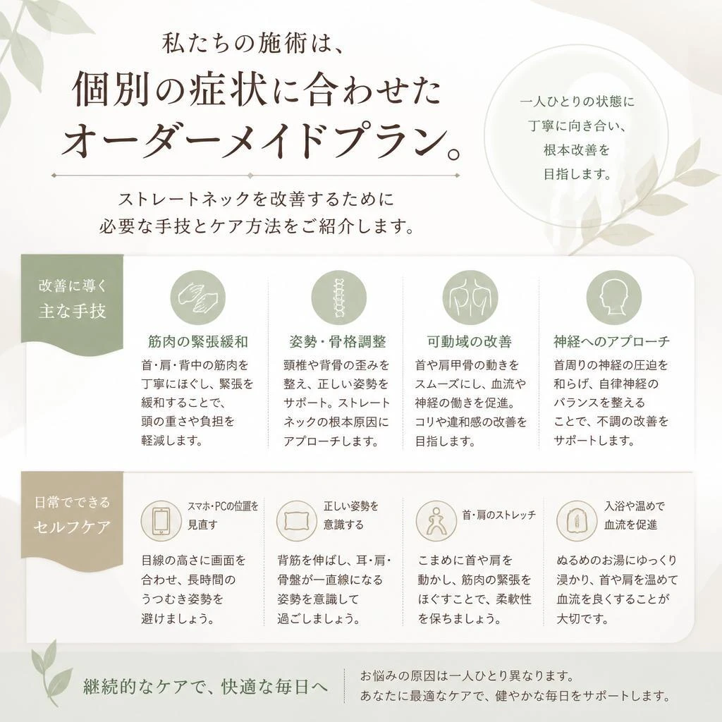 カイロプラクティックのアプローチ