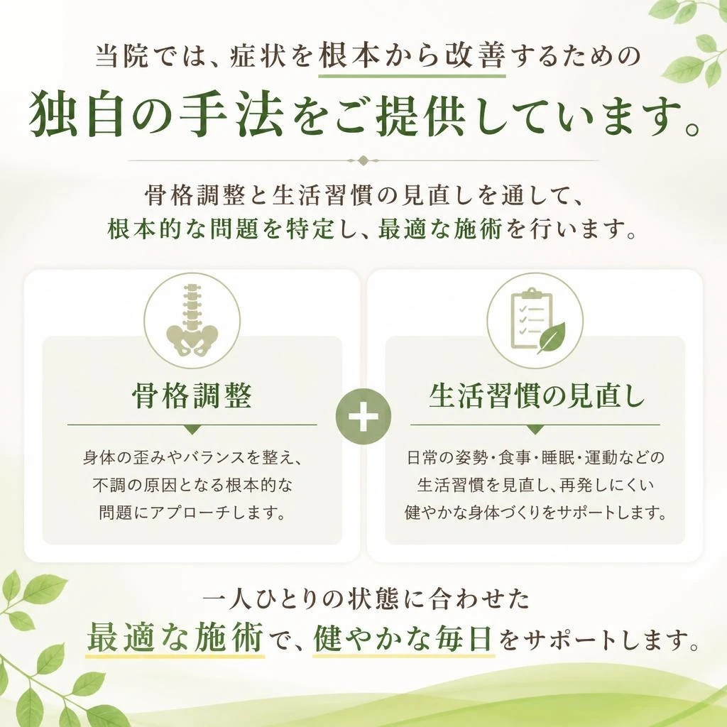 独自のアプローチ