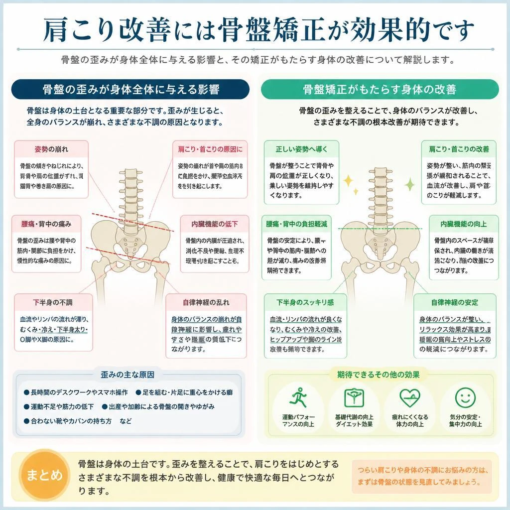 骨盤矯正の重要性