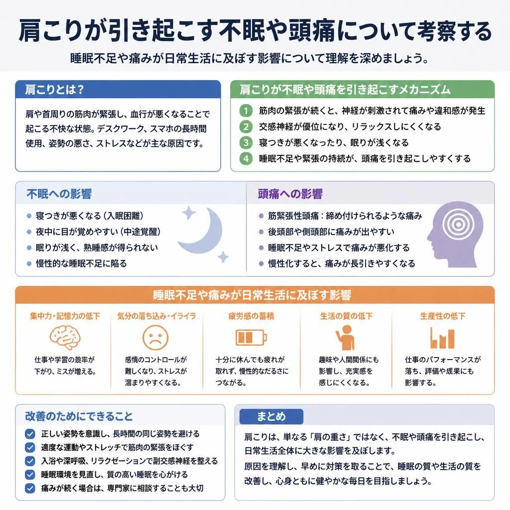 不眠と頭痛の関係