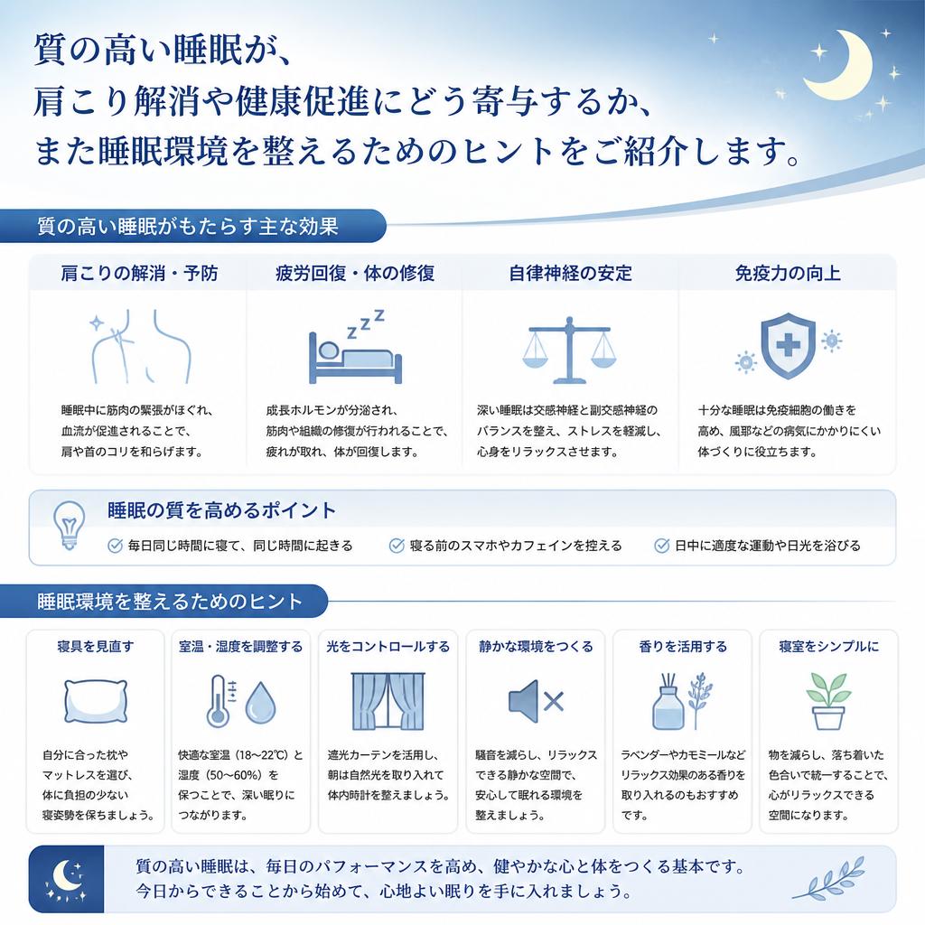 4. 睡眠改善がもたらす身体の変化