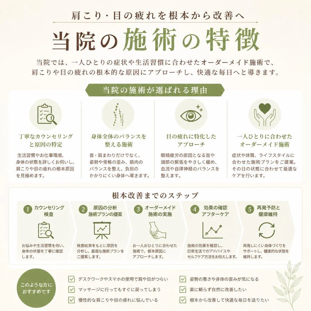 カイロプラクティックで根本改善
