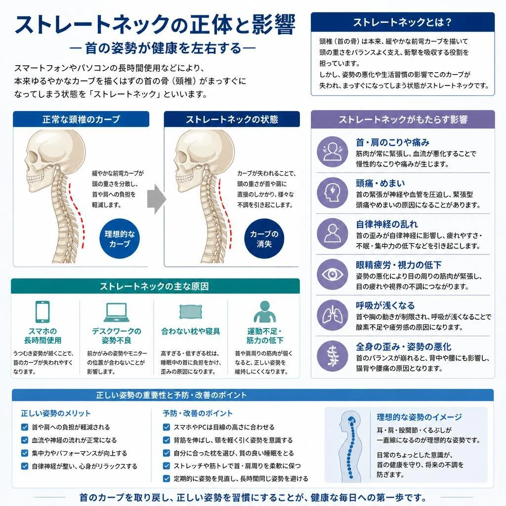2. ストレートネックとは？