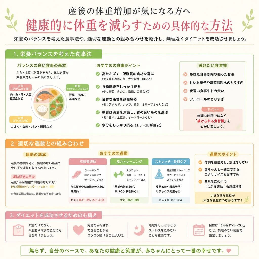 健康的なダイエット方法