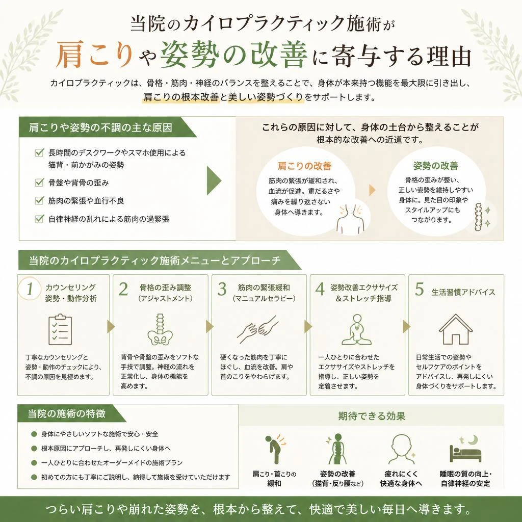 カイロプラクティックのアプローチ