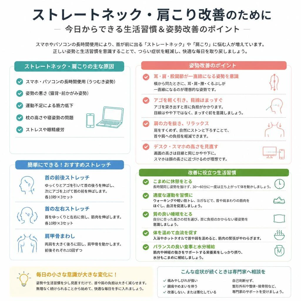 生活習慣の見直し